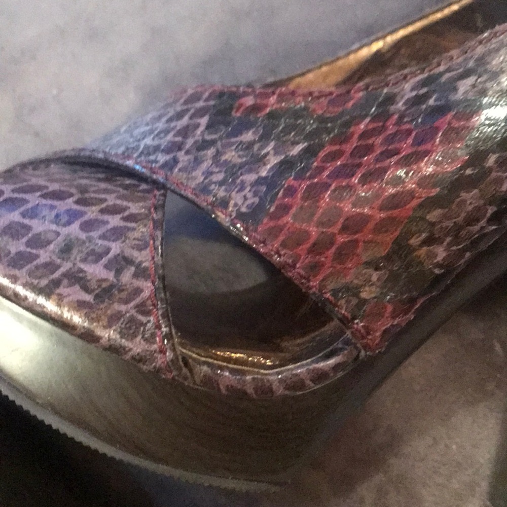 Steven By Steve Madden Size 7 Reptile 5in Heels - image 7